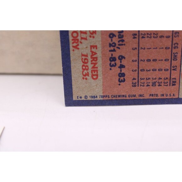 Baseball Trading Cards Topps 1983-4 Collectible In Box Sport Team Not Counted - Picture 5 of 8